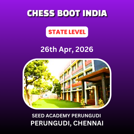⭐CHESS BOOT INDIA⭐2nd TN STATE LEVEL CHILDREN’S CHESS TOURNAMENT - 2026